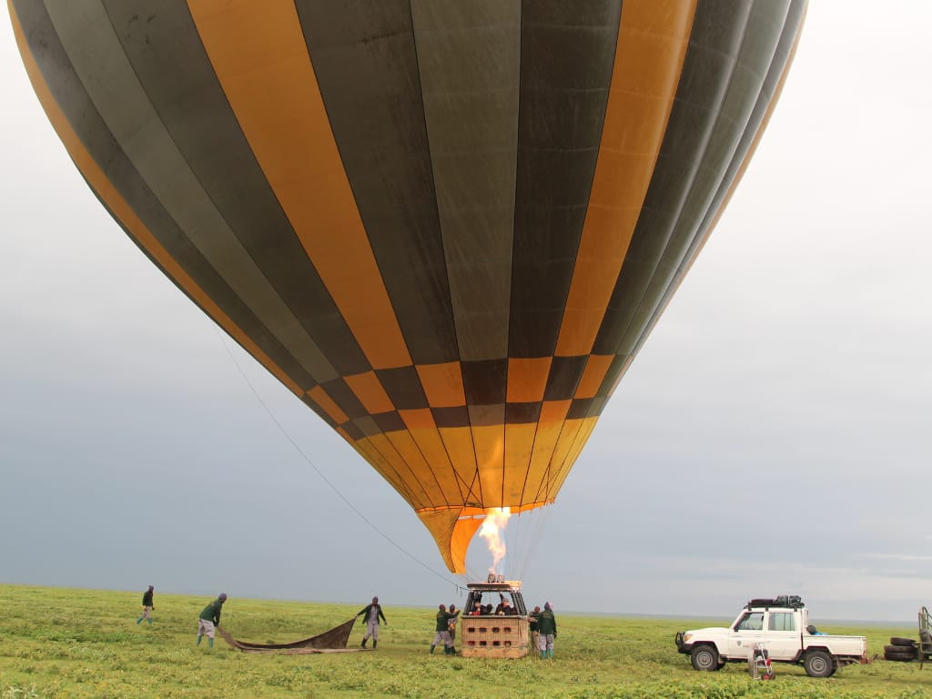 Miracle Experience Balloon Safaris getting prepared for Adventure of Lifetime