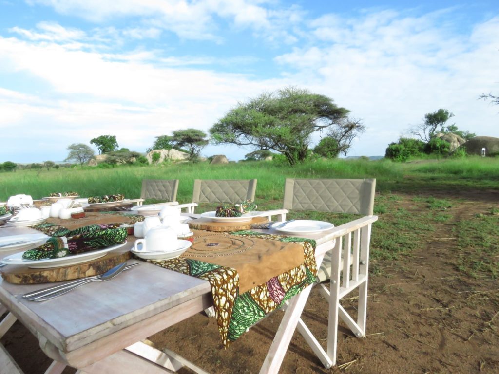 Miracle Experience Bush Lunch in the Serengeti