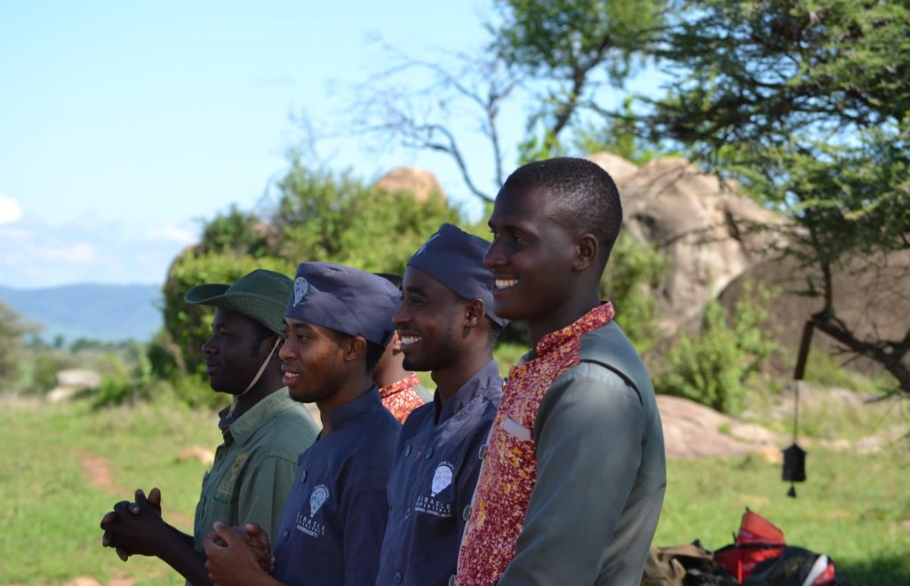 Miracle Experience  Hot Air balloon safaris Staff members in Serengeti