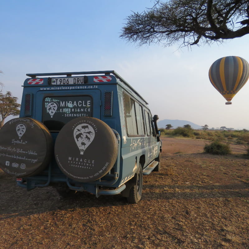 Miracle Experience Balloon safaris offering sustainable tourism