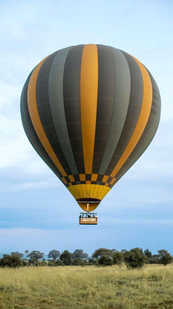 Heißluftballonfahrt in Tarangire